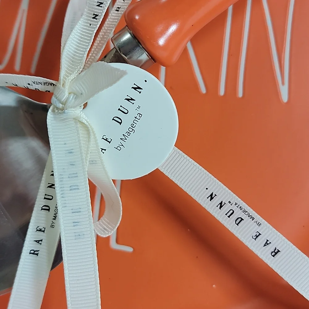 Rae Dunn Pumpkin Pie Dish and